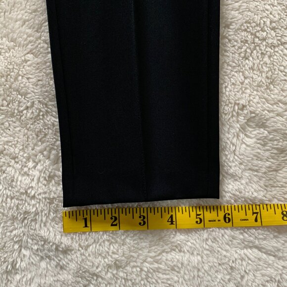 Cambio Collection Womens Dress Pants Sz 8 Black Straight Leg Elastic Stretch NWT - Picture 3 of 10